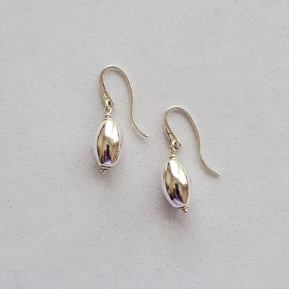 REEB Italian Sterling Drop Earrings - Picture 1 of 10